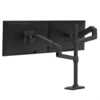 Image de Ergotron LX Series LX Dual Stacking Arm, Tall Pole, Matte Black 101,6 cm (40") Bureau Noir 45-509-224