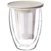Image de Bodum - K11153-913 - Tea For One - Set Infuseur Individuel - Verre Double Paroi - 35 cl - Blanc