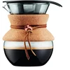 Image de Bodum - 11592-109 - pour Over - Cafetière, Filtre Permanent Maille INOX, 4 Tasses - 0,5 L Liège