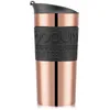 Image de Bodum 11068-18S Mug de Voyage, Acier Inoxydable, Cuivre, 9 cm, 9 x 8 x 18,5 cm11068-18S