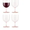 Image de Bodum OKTETT 4 Verres à vin rouge en plastique, réutilisable, 0.25 l