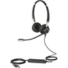Image de Jabra Biz 2400 II USB-A CC MS On-Ear Stereo Headset - Microsoft Skype for Business Certified Noise-cancelling Corded Headphone with HD Voice and Programmable Controller