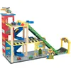 Image de KidKraft Mega Ramp Garage Circuit de Voitures pour Enfants, Rampe Voiture de Course, Circuit Cascade et Course, Jouet Enfant dès 3 Ans, 63267