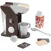 Image de KidKraft Ensemble Machine à Café Espresso en Bois, Accessoire Cuisine Enfant, Kit de Ustensile Cuisine Électroménager, Accessoire pour Dinette, Jouet Enfant dès 3 Ans, 63379