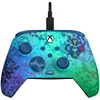 Image de Pdp Rematch Xbox Filaire Manette Glitch Vert pour Xbox Series X|S, Xbox One, Licence Officiel