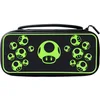 Image de Pdp Gaming Licence Officiel Switch Console Case - 1-Up Glow-In-The-Dark - Works avec Switch Oled & Lite