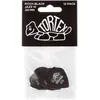 Image de Dunlop 482P50 Médiators Tortex Pitch Black Jazz III 0,50mm sachet de 12
