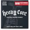 Image de Dunlop DHCN1060 Heavy 7 cordes Jeu de 10 cordes pour guitare électrique 10-60