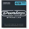 Image de Dunlop Dbn40100 Cordes de basse en nickel, léger.040   .100, 4 cordes/Lot 5 cordes Medium/Heavy Tapered