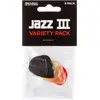 Image de DUNLOP - PVP103 Médiators Variety Pack Jazz, 6 médiators