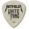 Image de Dunlop James Hetfield White Fang Médiators de guitare 1,0 mm - 24 pièces