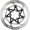 Image de Sram Centerline - Disque CenterLine en deux parties avec un centre en alliage et bande de freinage en acier (Comprend 6 boulons Titanium et serrure centrale), 140mm, Noir/Argent