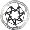 Image de SRAM Disque Centerline 160mm Black Rounded IS (Vis Ti Incluses)
