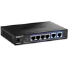 Image de TRENDnet TEG-S762 Commutateur 6 Ports 10G, 4 Ports 2,5 G RJ-45 Base-T, 2 Ports 10G RJ-45, capacité de Commutation 60 Gbit/s, Montage Mural, connexions réseau 10 Gigabit, Noir
