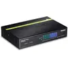 Image de TRENDnet, TPE-TG50G, Commutateur PoE+ Gigabit à 5 Ports Budget PoE de 31 W, capacité de Commutation de 10 Gbit/s, données et Alimentation Via Ethernet vers Points d'accès PoE et caméras IP