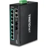 Image de TRENDnet, TI-PG102, Commutateur Industriel 10 Ports Gigabit PoE+ sur Rail DIN, 8 Ports Gigabit PoE+, Montage sur Rail DIN, 2 emplacements SFP, Budget d'alimentation PoE 240 W, IP30, QoS