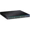Image de TRENDnet, TPE-5240WS, Commutateur Gigabit Web Smart PoE+ 52 Ports, 48 Ports Gigabit PoE+, 4 Ports Gigabit partagés (RJ-45 ou SFP), Budget d'alimentation PoE 370 W, capacité de Commutation 104 Gbit/s