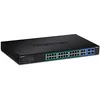 Image de TRENDnet, TPE-5028WS, Commutateur PoE+ Web Smart 28 Ports, 24 Ports PoE+ Gigabit, 4 Ports Gigabit partagés (RJ-45 ou SFP), VLAN, QoS, LACP, Prise en Charge IPv6, Budget d'alimentation PoE 370 W