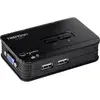 Image de TrendNet TK-207K Commutateur KVM VGA USB 2048 x 1536 Pixel