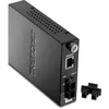 Image de TRENDnet, TFC-1000MSC, Convertisseur de média fibre SC multimode intelligent 1000Base-T vers 1000Base-SX, jusqu'à 550 M (1800 pi)
