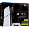 Image de Sony Console PlayStation 5 Slim Digital avec Manette PS5 sans fil Dualsense - Blanc - Version EU