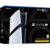 Image de Sony Console PlayStation 5 Pro avec Manette PS5 sans fil Dualsense - Blanc - 2To - Version EU