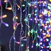 Image de Guirlande LED Rideaux 320LED 220V 3m IP44 8 modes - Multicolore