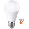 Image de Pack de 10 - Ampoule LED E27 18W 220V A70 - Blanc Chaud 2300K - 3500K