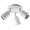 Image de Spot LED en saillie Triple Orientable BLANC pour ampoule GU10