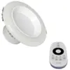 Image de Spot LED Encastrable Lumière Variable 12W avec Télécommande - 3000K/4000K/6500K