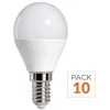 Image de Pack de 10 - Ampoule LED E14 4W 220V G45 240° - Blanc Neutre 4000K - 5500K