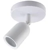 Image de Spot LED en Saillie Orientable BLANC pour Ampoule GU10