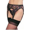 Image de Leg Avenue Jarretelles avec String Noir