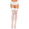 Image de Leg Avenue Bas Douces Jarretières Blanc Taille Unique