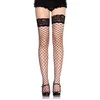 Image de Leg Avenue - Bas filet avec bordure dentelle