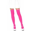 Image de Leg Avenue Nylon Over The Knee Néon Pink Taille Unique