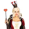 Image de Leg Avenue - Crown headband & heart scepter, Taille Unique (Noir Rouge)