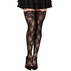 Image de Leg Avenue 9985 Bas Auto-Fixants en Dentelle Florale Taille Unique 34-40