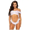 Image de Leg Avenue BH- und Unterhose Sets-8161622002, Jeu de Couches de Base Femme, White, One Size