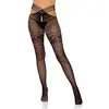 Image de Leg Avenue Strapsstrümpfe-991422001 Collants, Black, Taille Unique Femme
