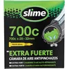Image de Slime 30062 Chambre à Air de Vélo avec Produit Anti-crevaison Slime, Auto-réparation, Prévention et Réparation, Valve Presta, 28/32 -622 mm (700 x 28/32c)