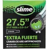 Image de Slime 30077 Chambre à Air de Vélo avec Produit Anti-crevaison Slime, Auto-réparation, Prévention et Réparation, Valve Schrader, 50/60-584 mm (27,5 (650b) x 2,0-2,4), Noir