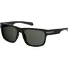 Image de Polaroid PLD 2066/S Montures de Lunettes, Noir (MTT Black), 55 Mixte Adulte