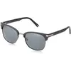 Image de Polaroid PLD 2076/S 807 BLACK, 53, BROWLINE, Polarized