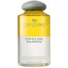 Image de Origins Checks and Balances Huile lactée nettoyante et démaquillante, Adoucit la peau et élimine le maquillage, Contient du squalane et de la glycérine d’origine végétale, 150 ml