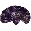 Image de Fender 351 Classic Celluloid Picks 12-Pack (Couleurs assorties) Purple Moto (Heavy) - Lot de 12 médiators