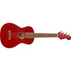 Image de Fender Avalon Ukulélé Ténor en Tilleul, Tête Strat, Cerise