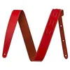 Image de 2" Essentials Leather Strap Red