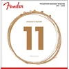 Image de Fender Jeu de Cordes de Guitare Acoustique, Bronze Phosphore, Légères, Personnalisées, Son Riche et Chaleureux, Idéaux pour les Chanteurs, Compositeurs et les Performances Solo