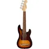 Image de Fender Fullerton Precision Bass® Uke Touche en noyer, Pickguard écaille de tortue, 3 couleurs Sunburst
